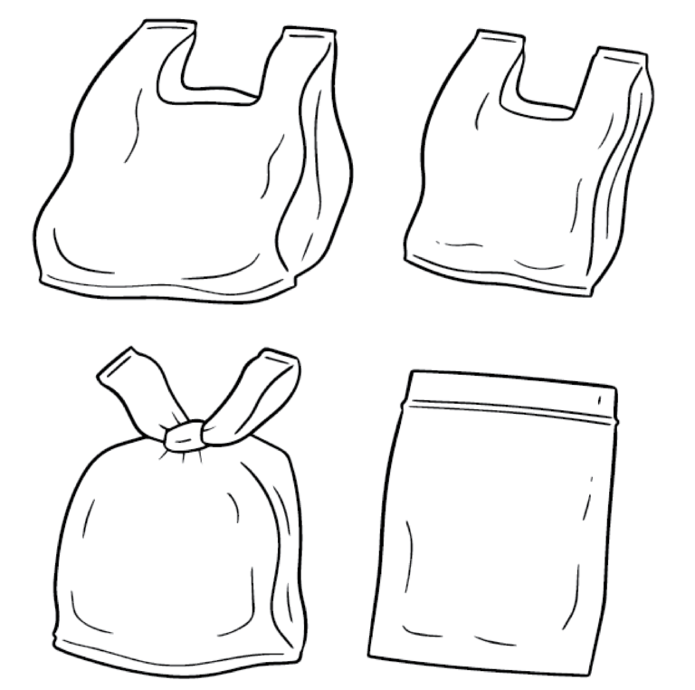 Over the next three months, you will likely eat the equivalent to 12 ½ plastic grocery bags (12.5g).